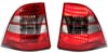 Mercedes W163 Red/Smoked LED Taillight Set 98-05